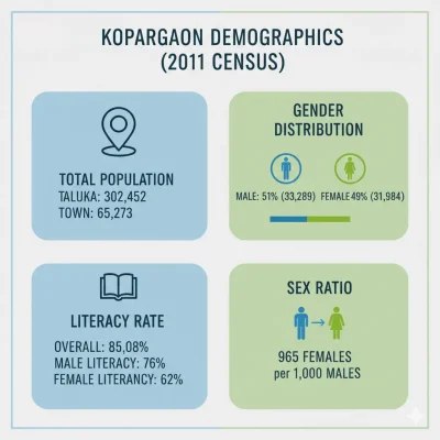 Kopargaon Demographics and Population (1)